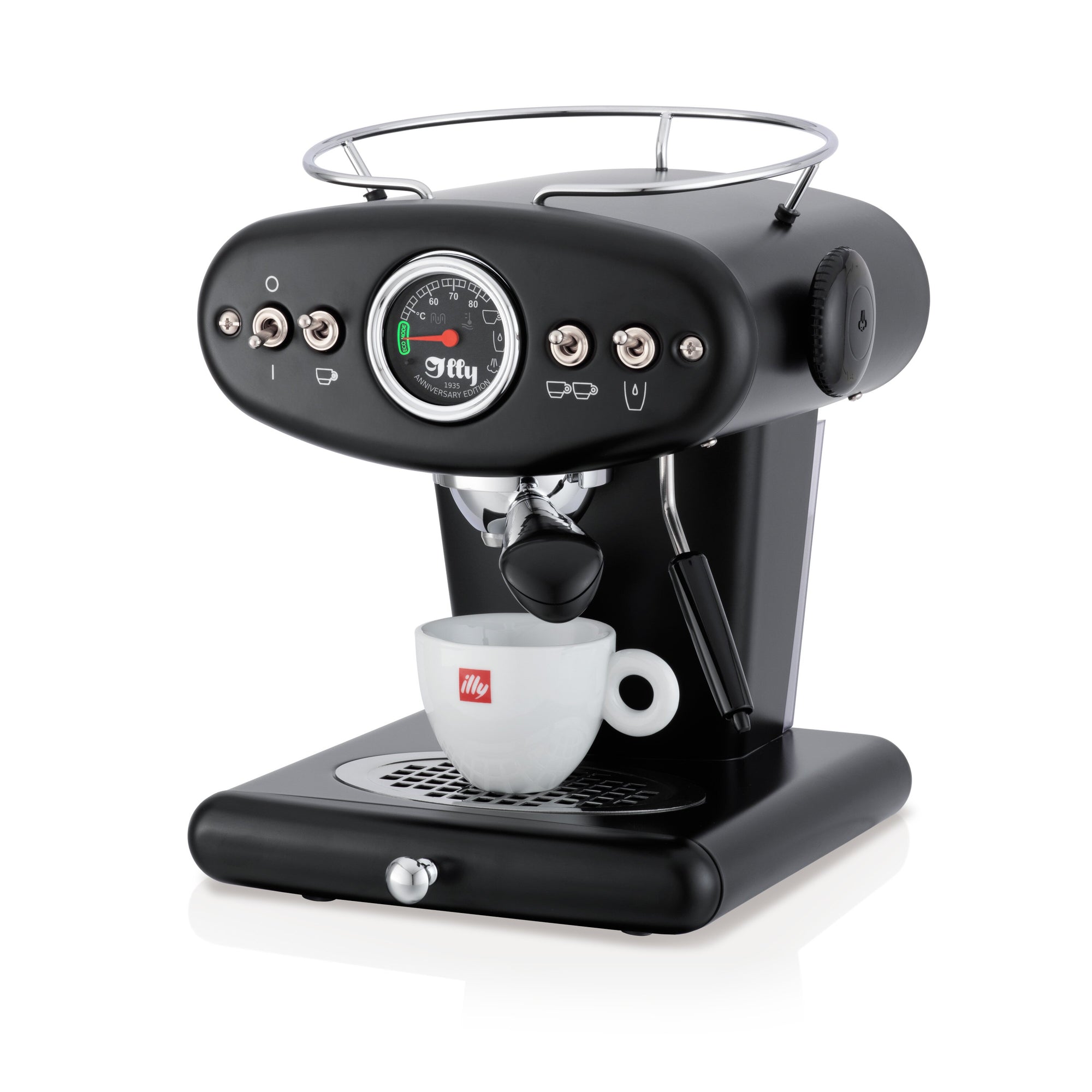 Illy X1 Anniversary Kaffeemaschine für Pads und gemahlenen Kaffee - Yomia